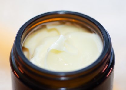 Sea buckthorn & Calendula face cream 100g brown glass jar